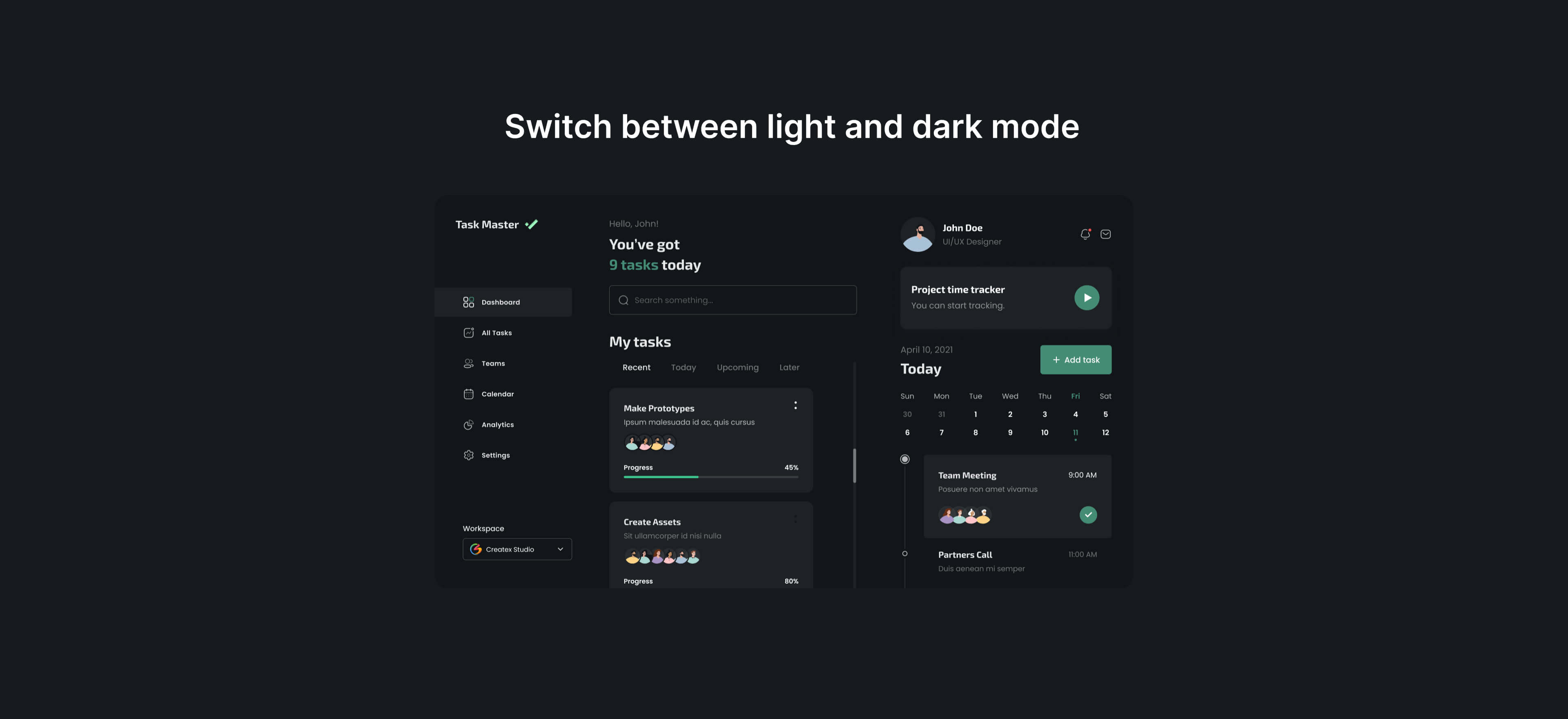 Dark Mode